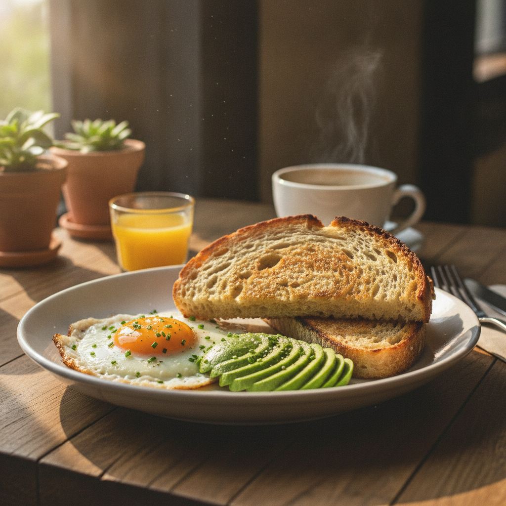 Klassiker mit Ei und Avocado